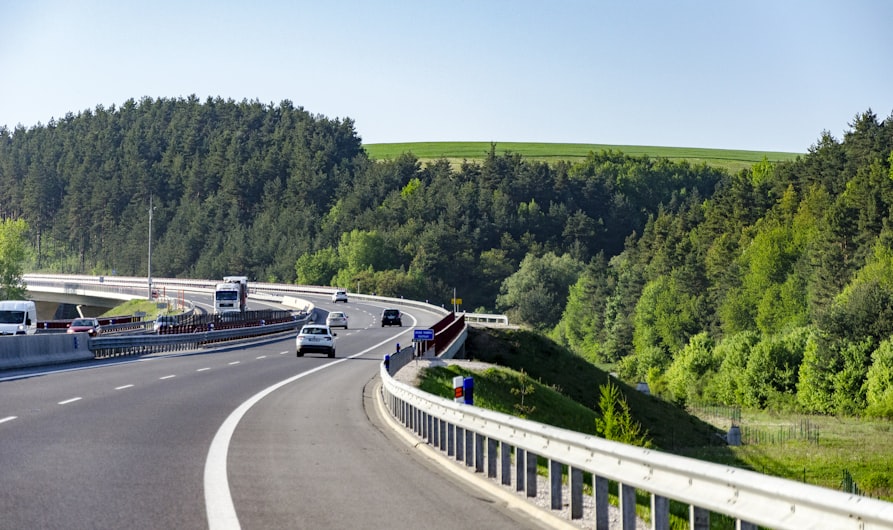 cars on road during daytime